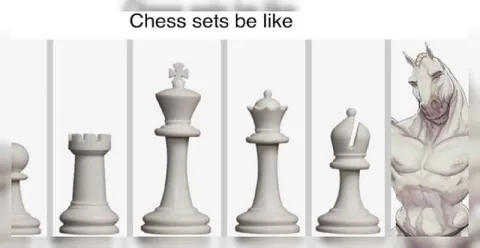 Chess Sets Be Like