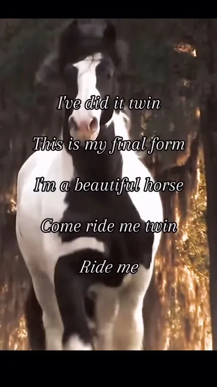 Beautiful Horse Final Form