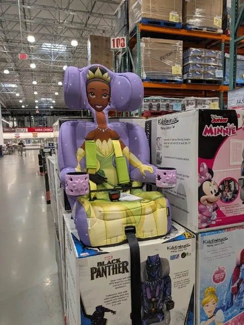 Princess Car Seat in Warehouse