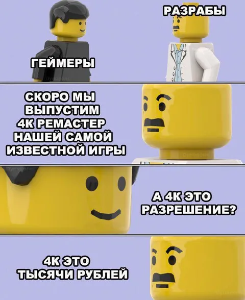 Разрабы и 4K ремастер