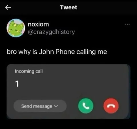 John Phone is calling