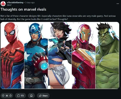 Marvel Rivals Character Designs