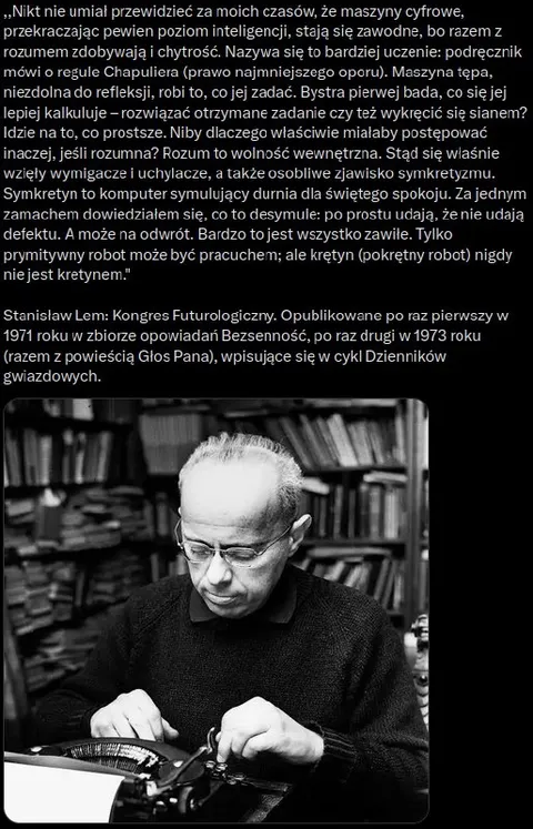 Maszyny cyfrowe zdobywają chytrość
