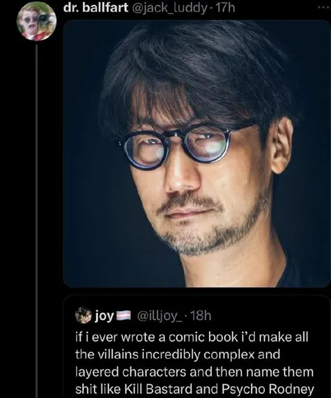 Complex Villains, Terrible Names