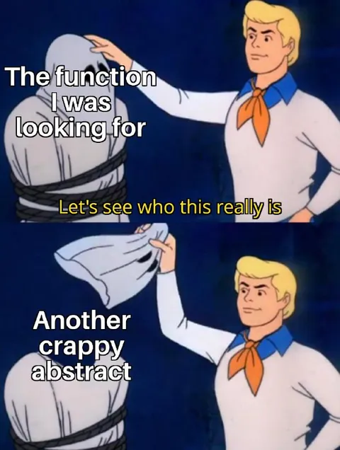 Another Crappy Abstract Function