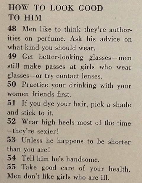 How to Look Good to Him
