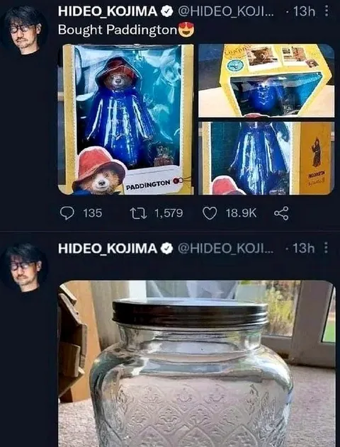 Hideo Kojima Bought Paddington