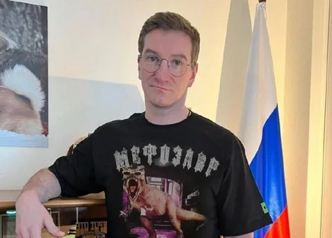 Nirvana Shirt With Russian Flag