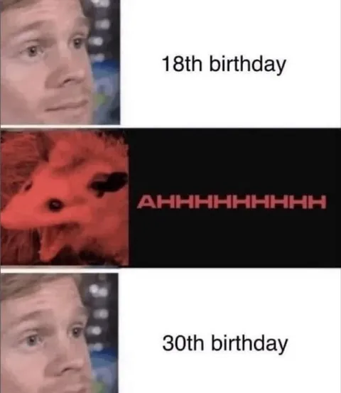 18th Birthday vs 30th Birthday