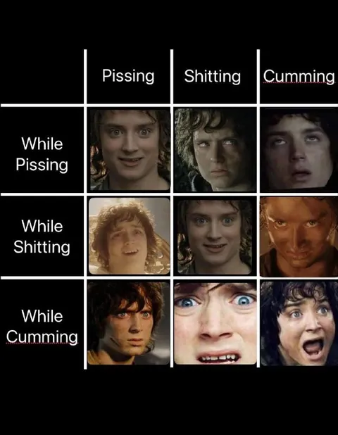 Lord of the Rings Bathroom Matrix