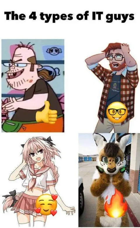 The 4 Types of IT Guys