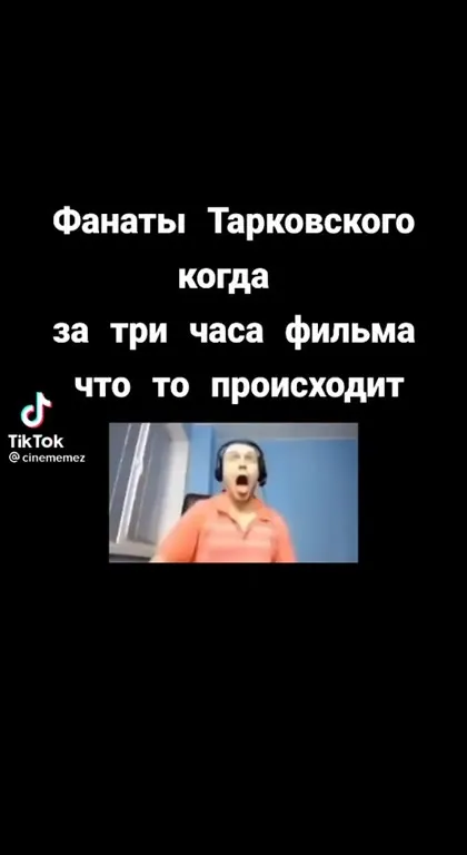 Фанаты Тарковского, когда что-то происходит