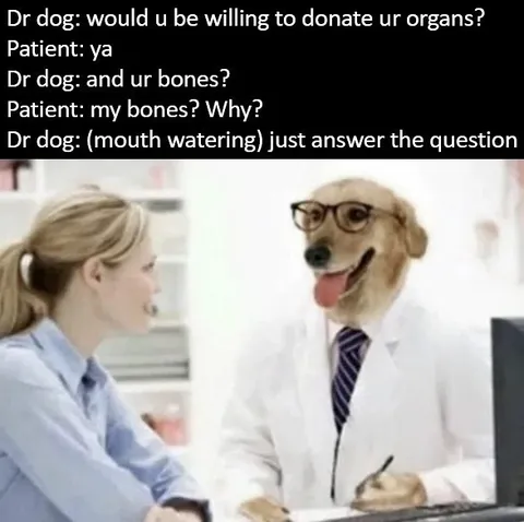 Dog Doctor Wants Your Bones