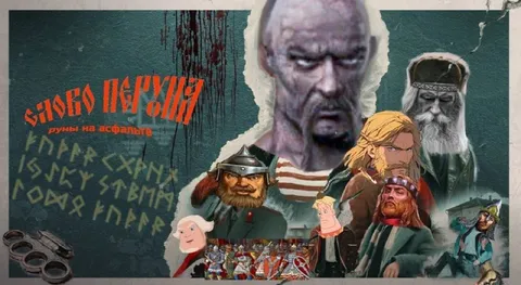 Руны на асфальте
