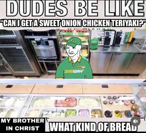 Subway Bread Confusion
