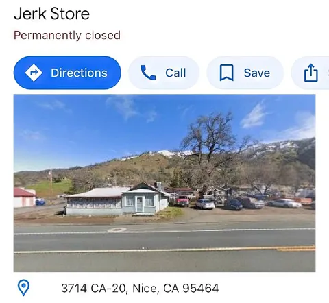 Jerk Store Permanently Closed