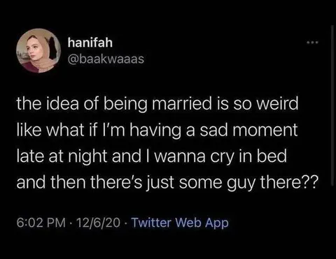 Marriage Ruins Sad Bedtime