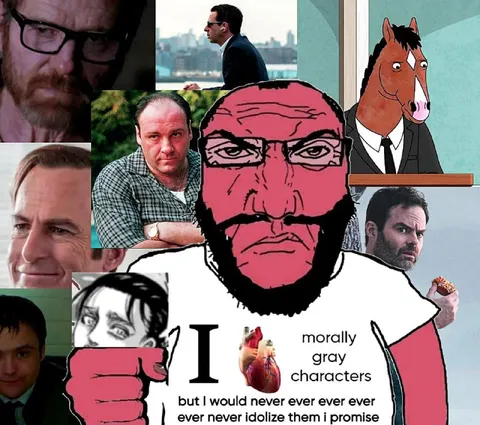 I Love Morally Gray Characters
