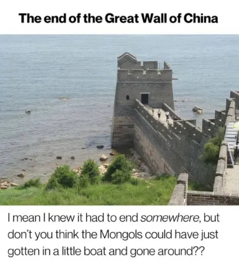 Mongols Go Around the Wall