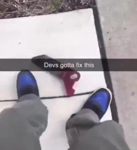 Devs Gotta Fix This