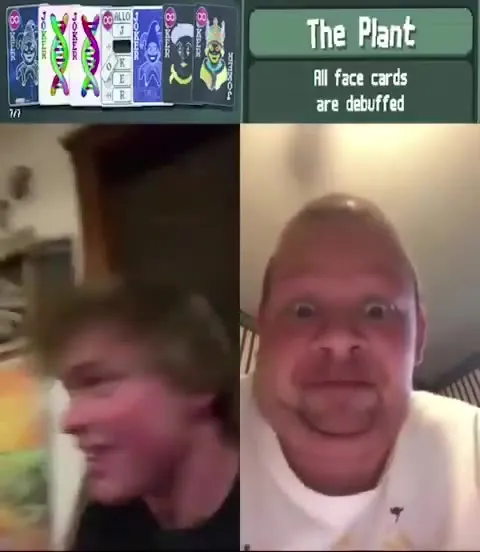The Plant Debuffs Face Cards
