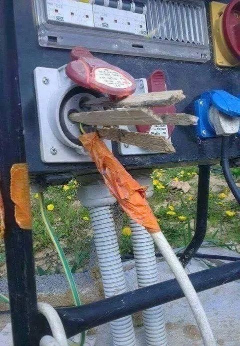 Самодельный удлинитель из палок