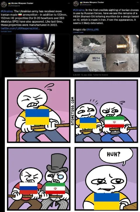 Iranian Weapons Confusion Meme
