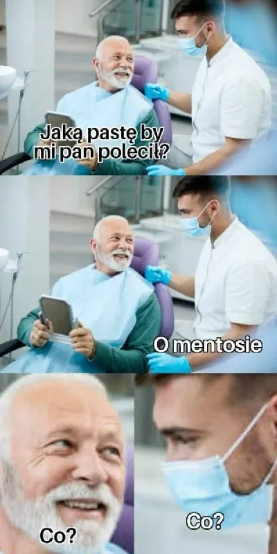 Dentysta poleca mentosy