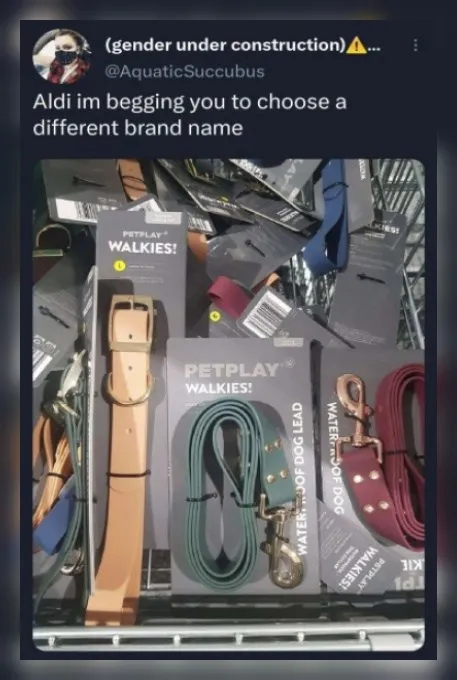 Aldi’s Petplay Brand Name