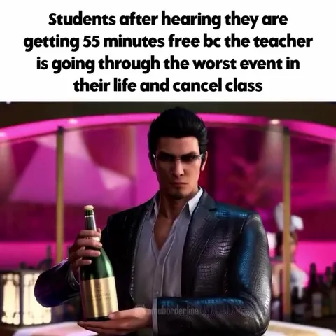Students Celebrate Cancelled Class