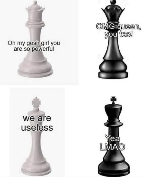 Powerful Queen Useless Kings