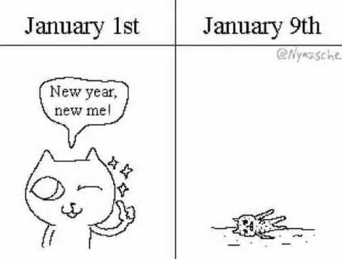 New Year New Me January 9th