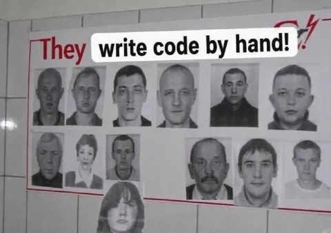 They Write Code by Hand