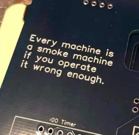Every Machine Is a Smoke Machine