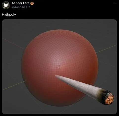 High-Poly Joint Blender