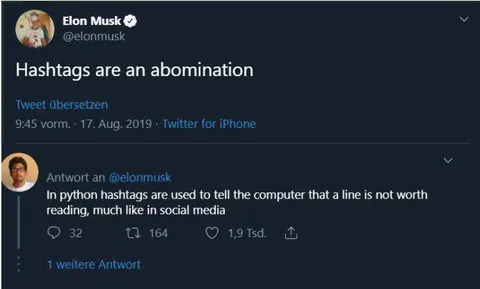 Hashtags are an abomination