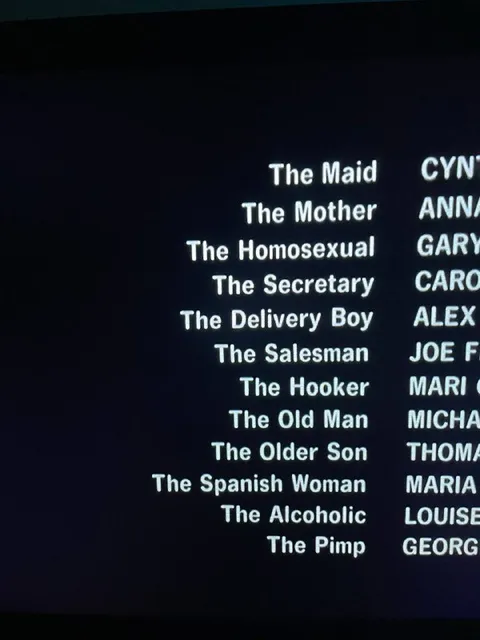 Tag Yourself in the Cast List