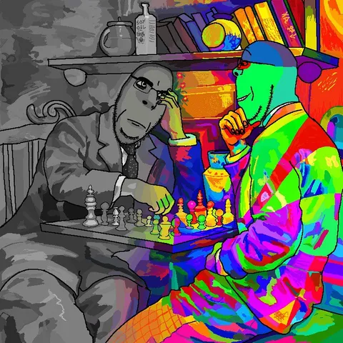 Colorful Chess Opponent