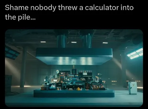 Calculator in the Pile