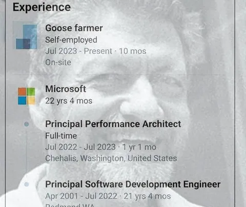 From Microsoft to Goose Farmer