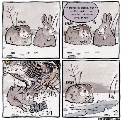 Rabbits Discuss Noncon Vore
