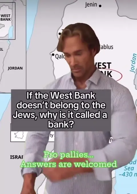 West Bank Called a Bank