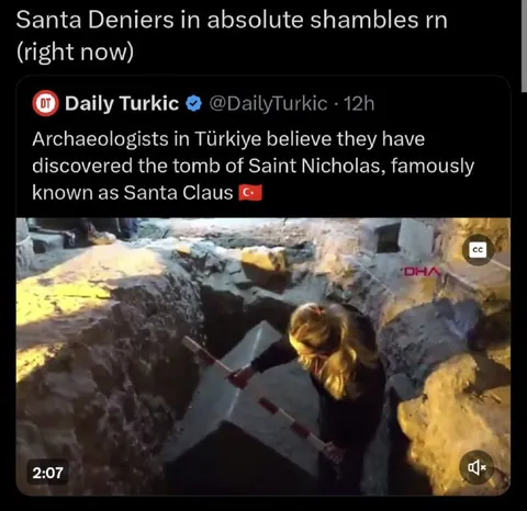 Santa Claus Tomb Discovery