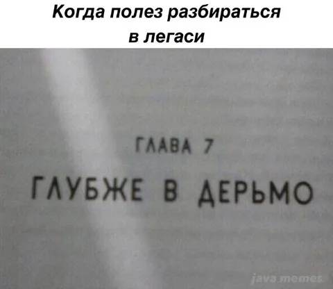 Глава 7: глубже в дерьмо