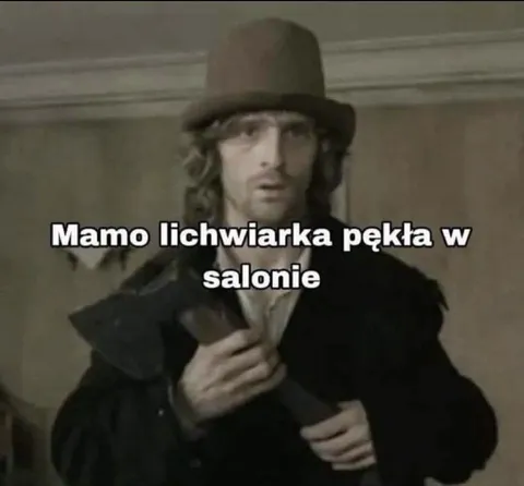 Lichwiarka pękła w salonie
