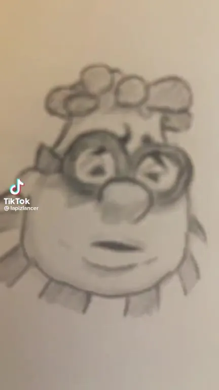 Cute Drawing Turns Musclebound
