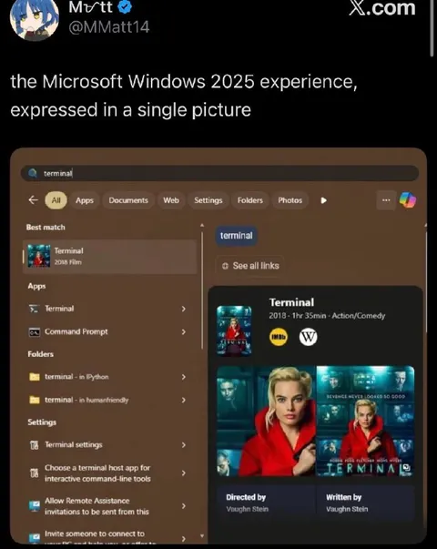 Microsoft Windows 2025 Experience