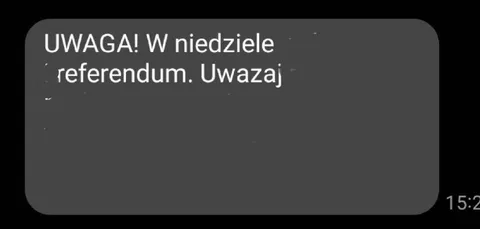 Uwaga, w niedzielę referendum
