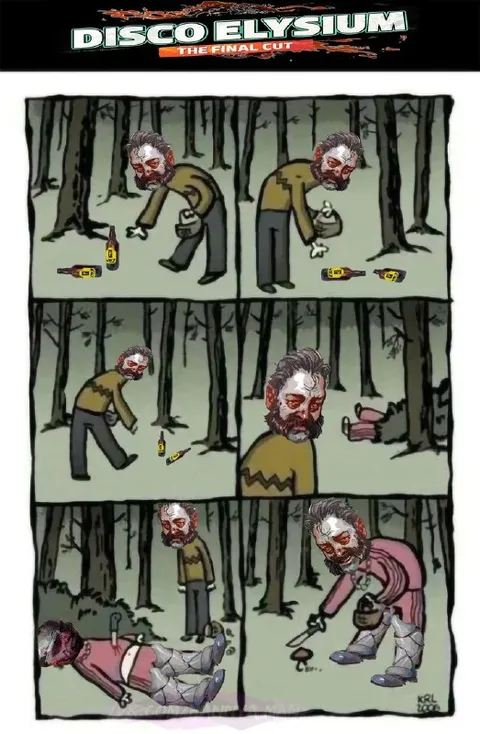 Disco Elysium Bottle Chase