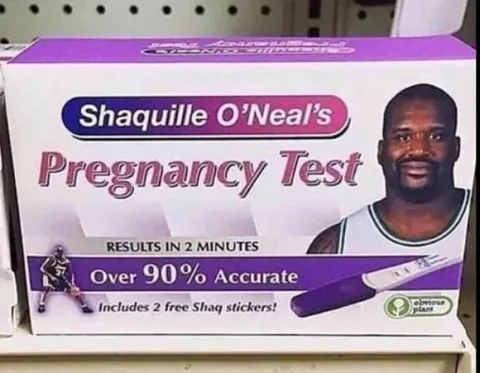 Shaq Pregnancy Test